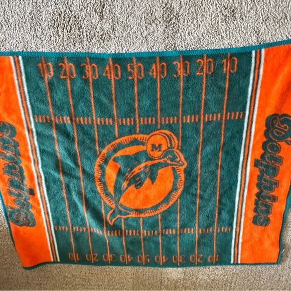 Miami Dolphins Blanket - Picture 1 of 1
